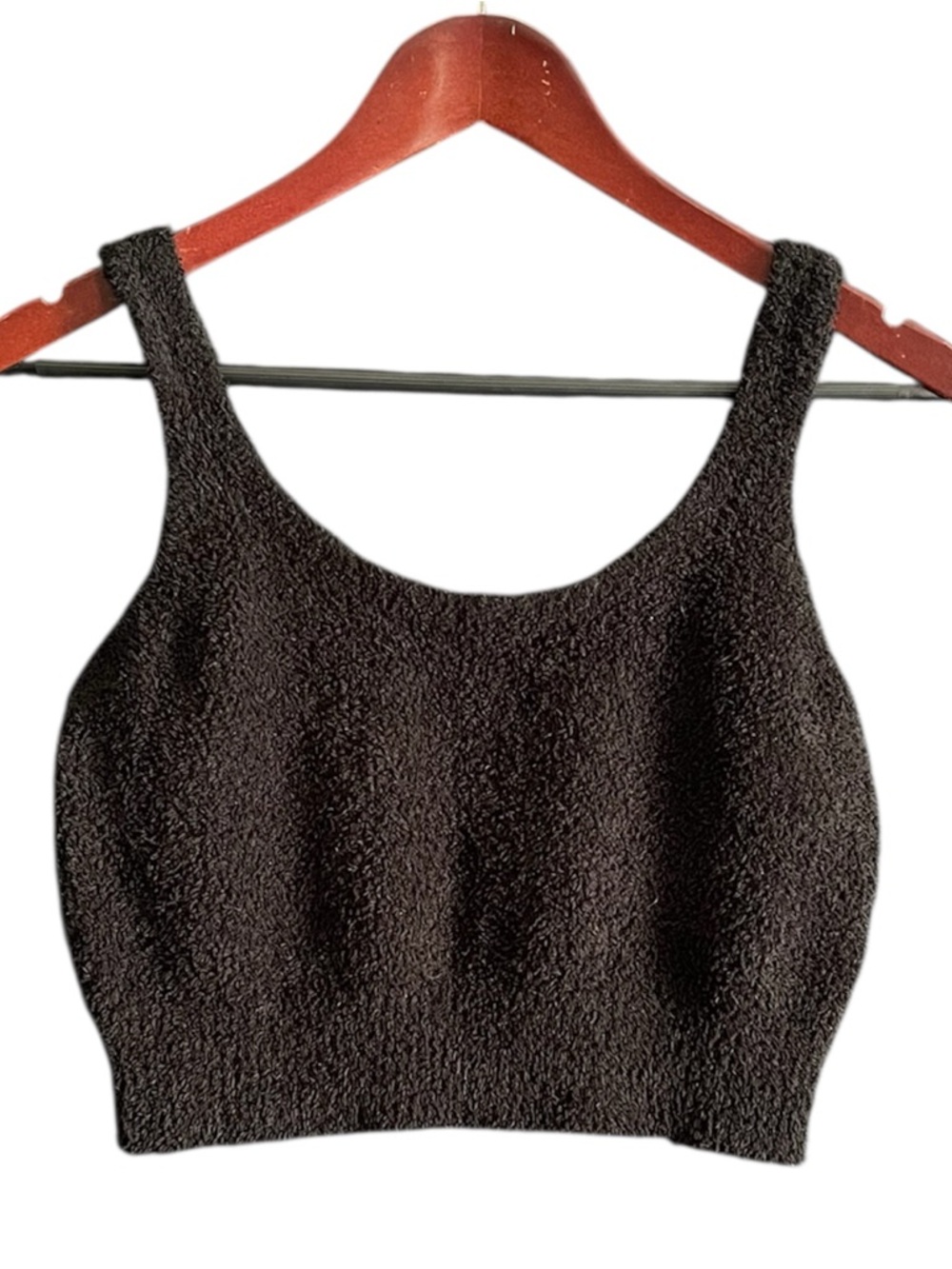 Cozy Knit Cropped Tank Top